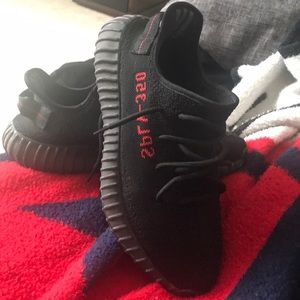Black Yeezy Boost 350V2, “BRED”